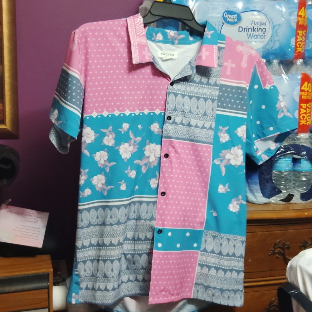 Pretty Pink Button Up - image 1